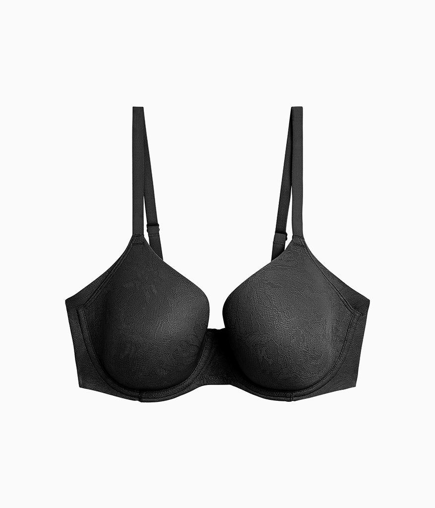 Taking Sides T-Shirt Bra: Black - Image 6