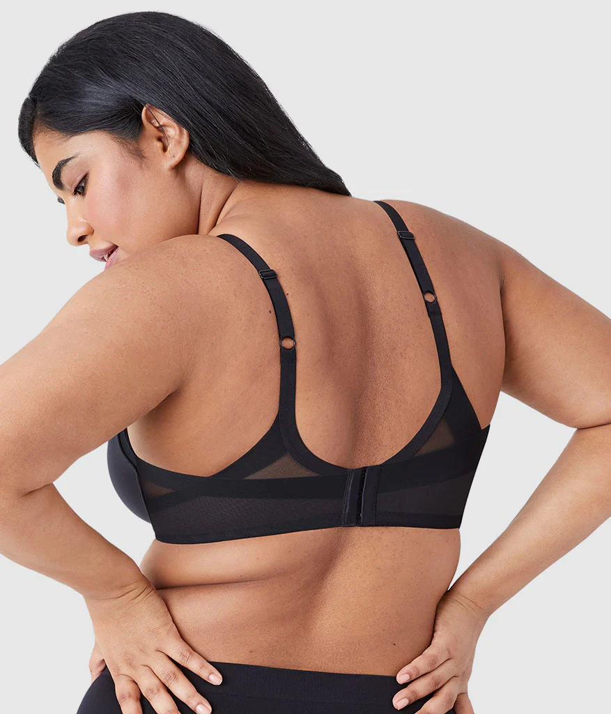 Ultimate Side Smoother Underwire T-Shirt Bra: Black - Image 4