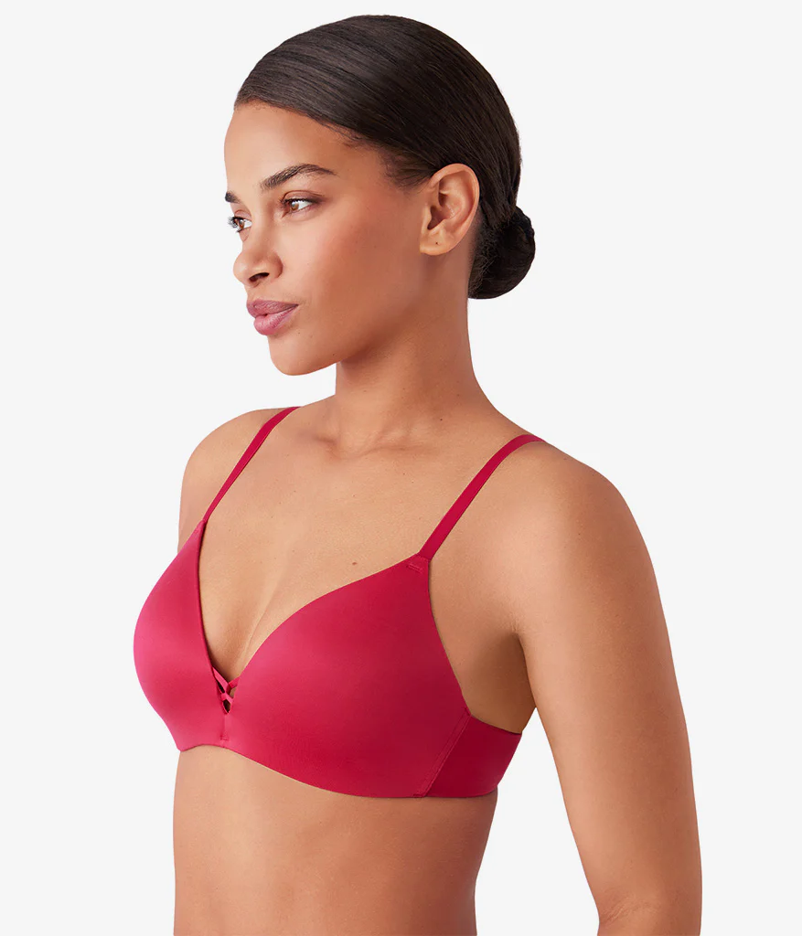 Undercover Wire Free T-Shirt Bra: Cerise - Image 2