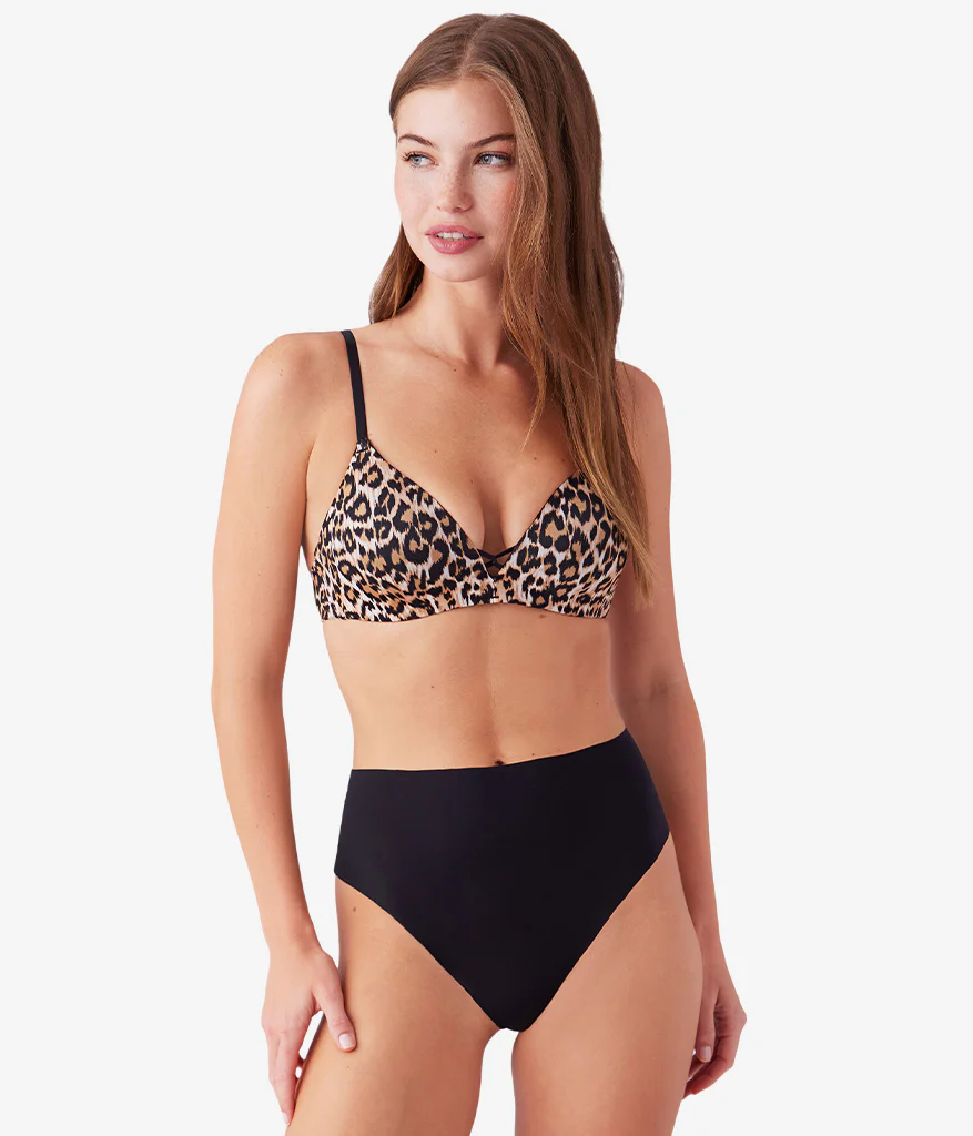 Undercover Wire Free T-Shirt Bra: Leopard - Image 5
