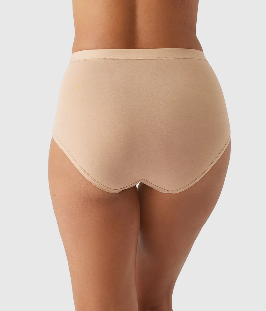 Understated Cotton Brief: Praline - Image 2