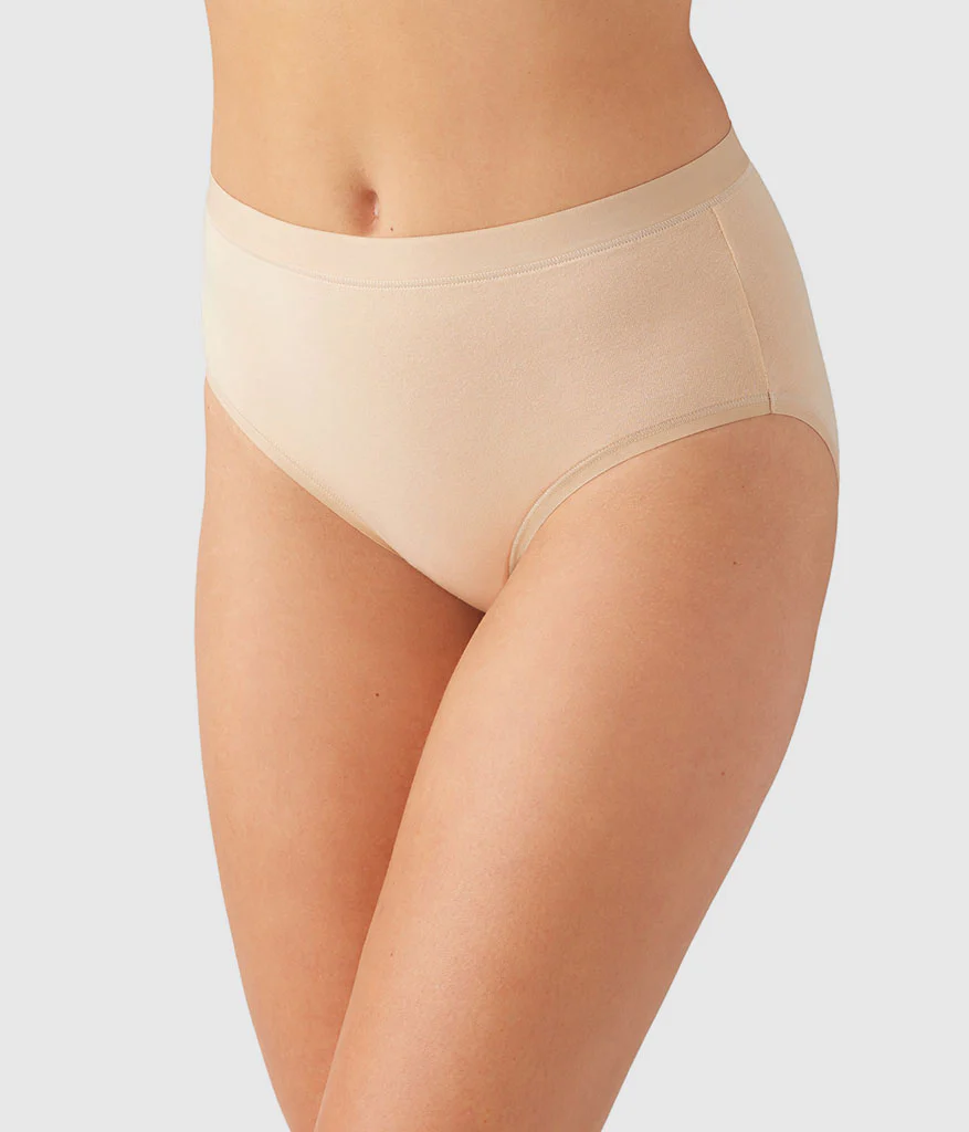 Understated Cotton Brief: Sand - Image 3