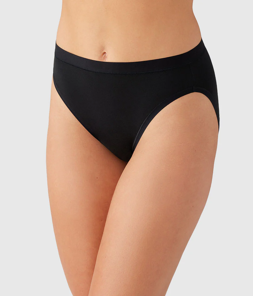 Understated Cotton Hi-Cut: Black - Image 3