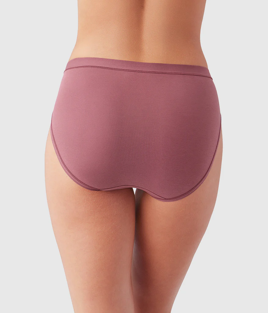 Understated Cotton Hi-Cut: Rose Brown - Image 3