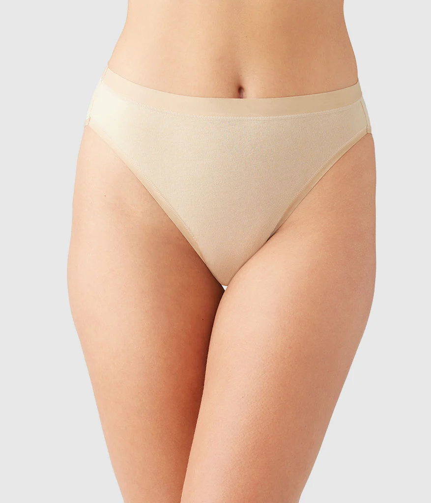 Understated Cotton Hi-Cut: Sand