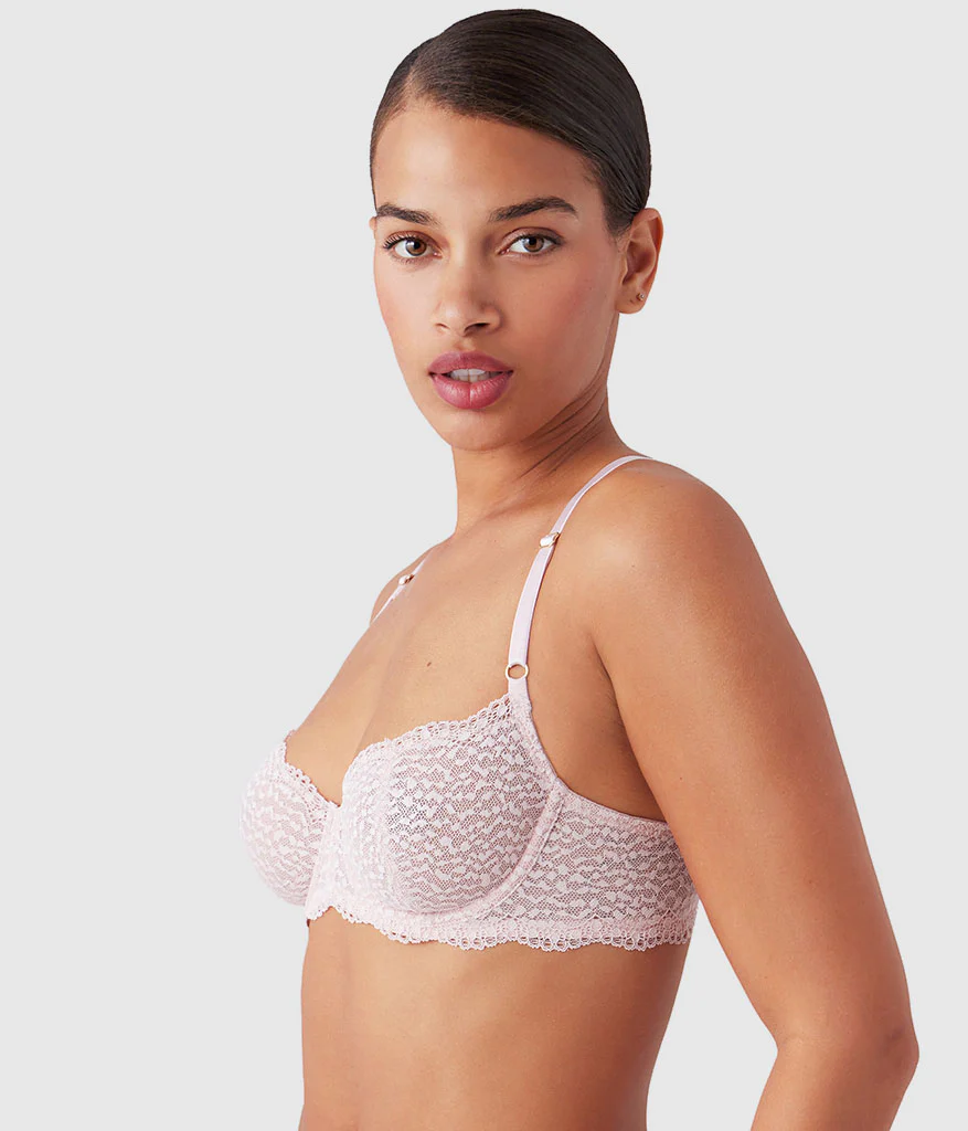 Untamed Demi Underwire Bra: Rose Smoke - Image 2
