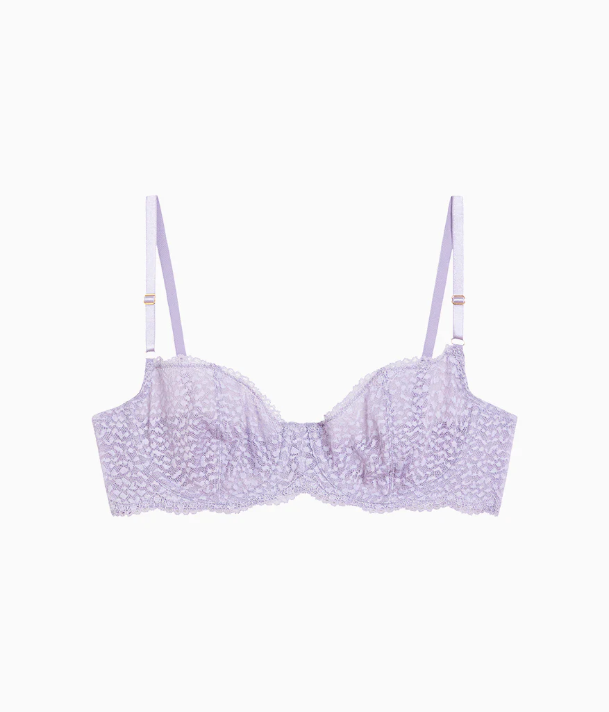Untamed Demi Underwire Bra: Lavender Gray - Image 4