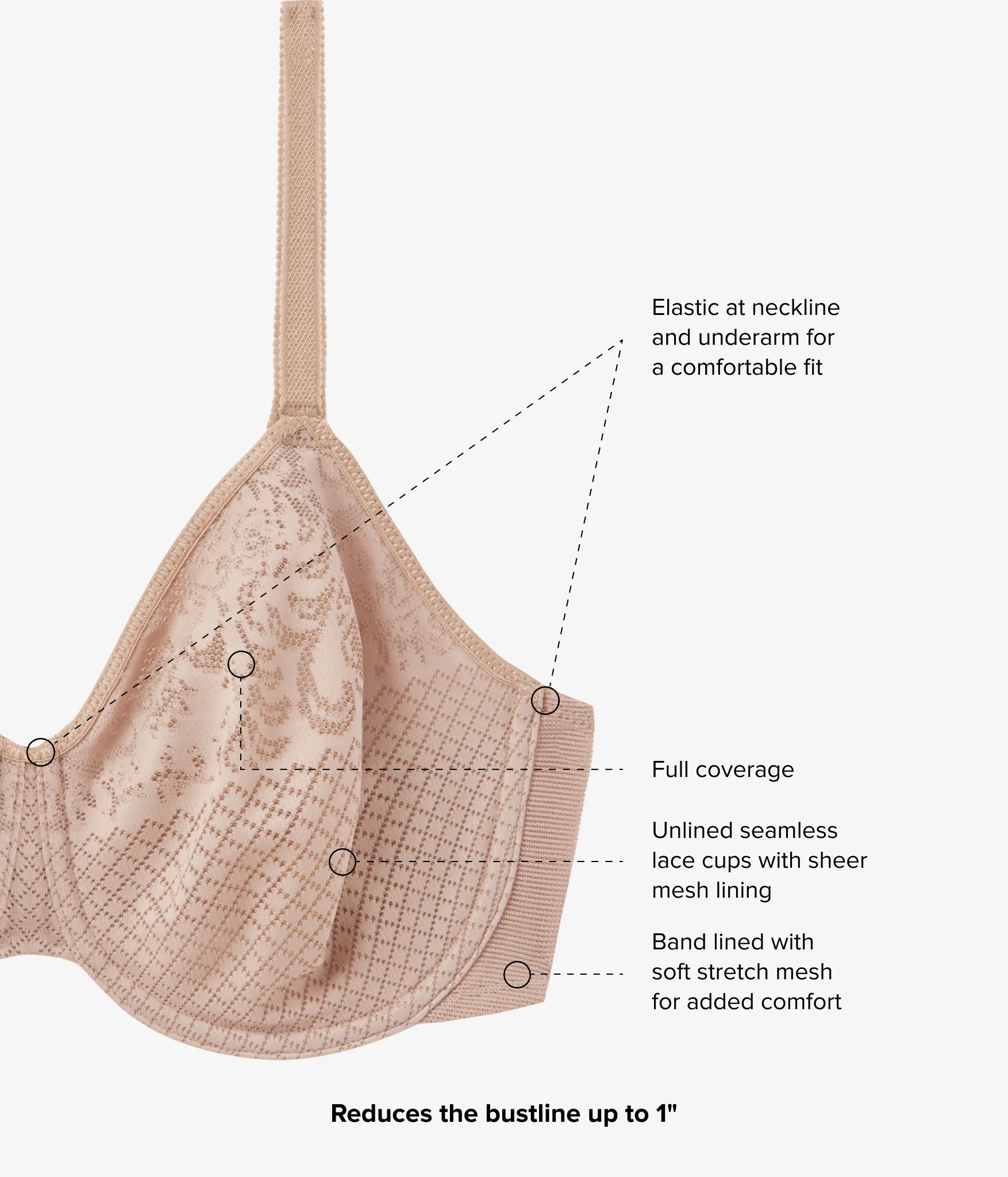 Visual Effects Minimizer Bra: Roebuck - Image 5