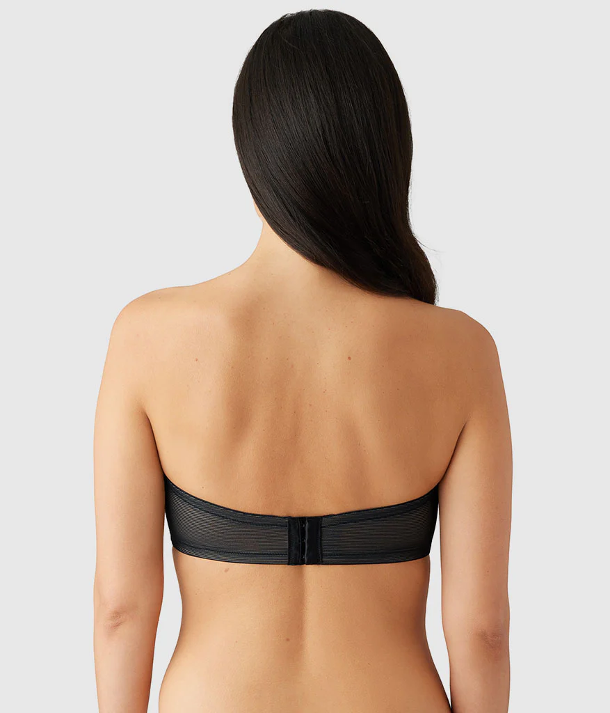 Visual Effects Strapless Minimizer Bra: Black - Image 2