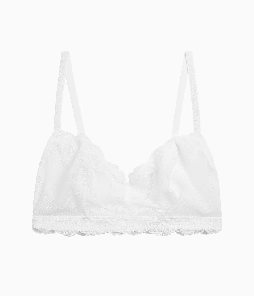 Vivid Attraction Bralette: White - Image 4