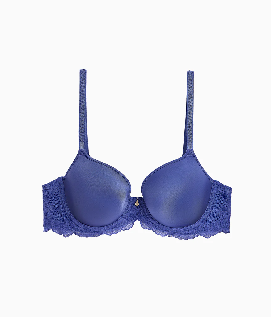 Vivid Attraction T-Shirt Bra: Skipper Blue - Image 4