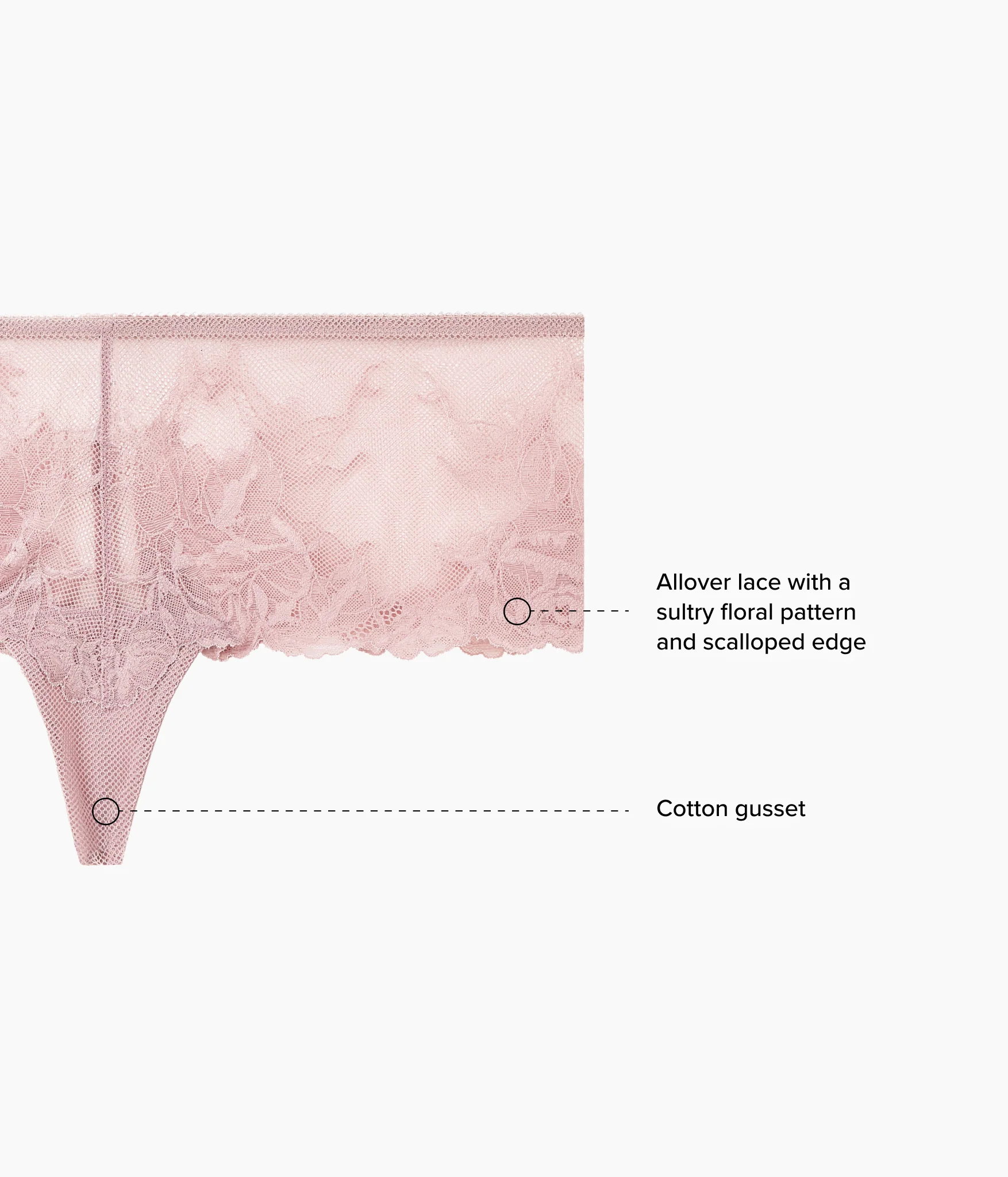 Vivid Attraction Tanga: Woodrose - Image 5