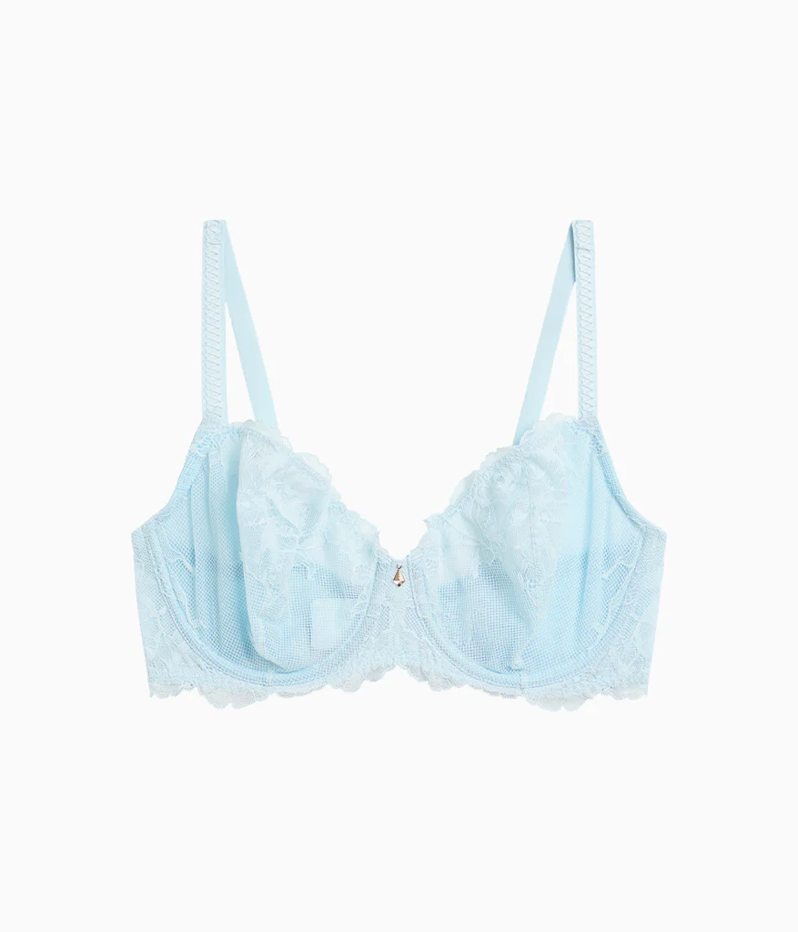 Vivid Attraction Underwire Bra: Soft Sky - Image 6