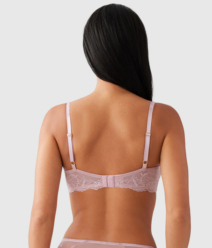 Vivid Attraction Underwire Bra: Woodrose - Image 3